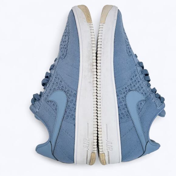 Nike Air Force 1 Ultra Flyknit Low Top Sneakers in Work Blue Men's 11.5 Comfort - Picture 4 of 9